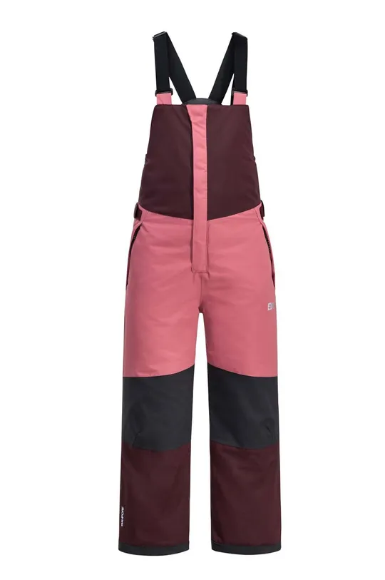 розовый Детские лыжные штаны Jack Wolfskin ACTAMIC 2L INS BIB Для девочек