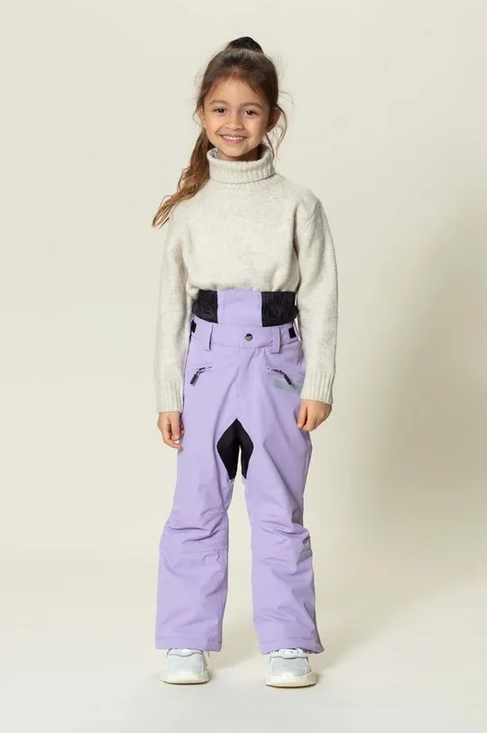 фіолетовий Дитячі лижні штани Gosoaky BIG BAD WOLF Для дівчаток