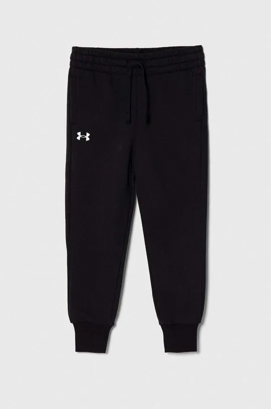 чорний Дитячі спортивні штани Under Armour UA Rival Fleece Для дівчаток