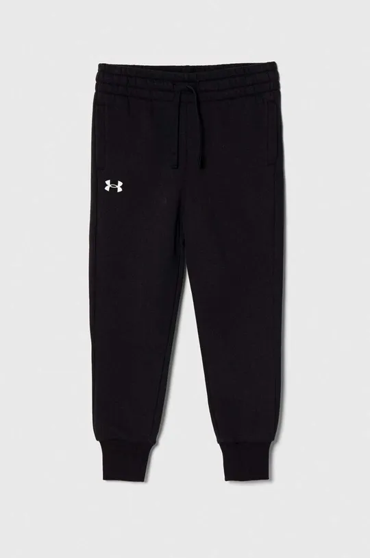 črna Otroški spodnji del trenirke Under Armour UA Rival Fleece Dekliški