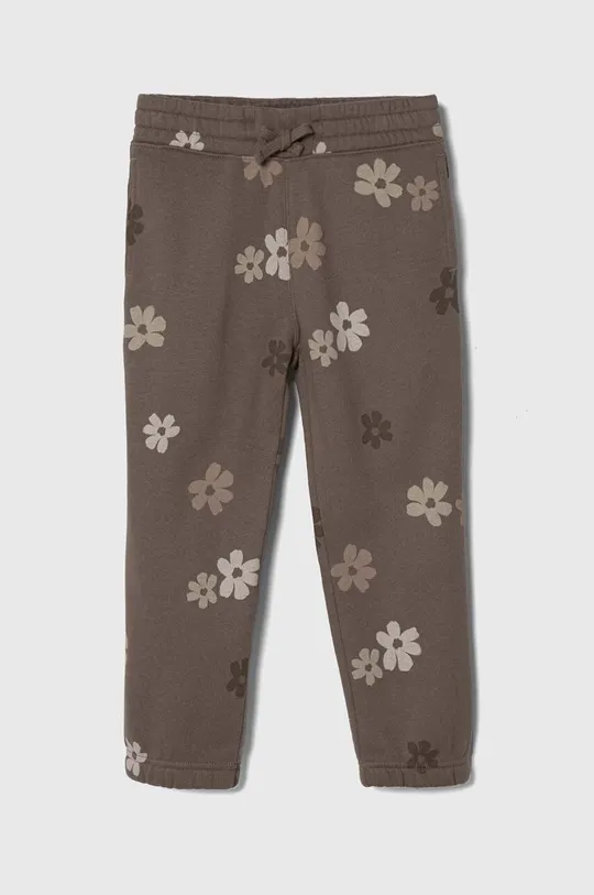 beżowy Abercrombie & Fitch spodnie dresowe dziecięce Dziewczęcy