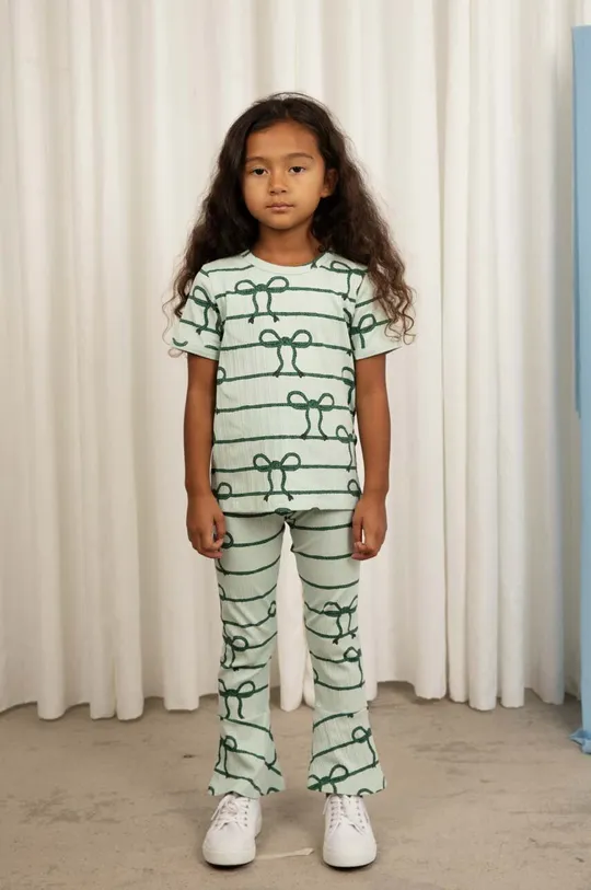 πράσινο Παιδικό παντελόνι Mini Rodini Παιδικά