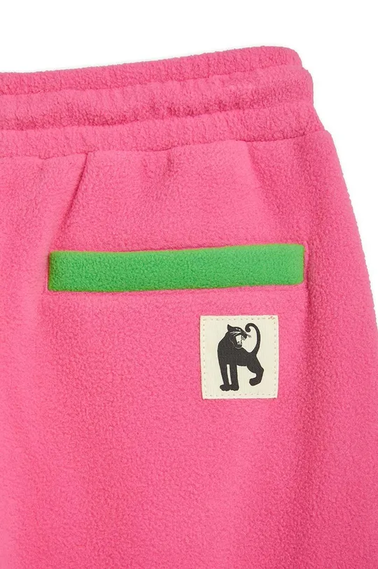 różowy Mini Rodini spodnie dresowe dziecięce