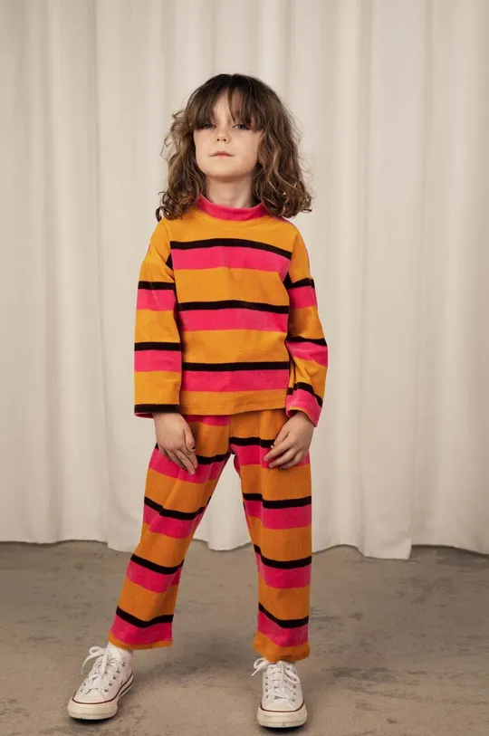 барвистий Дитячі бавовняні штани Mini Rodini Дитячий