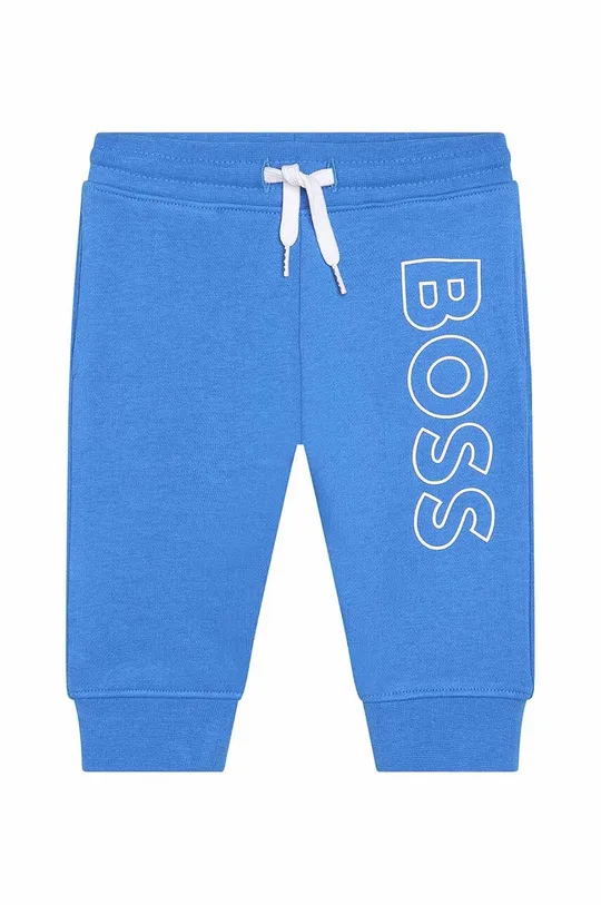 тёмно-синий Детские спортивные штаны BOSS Детский