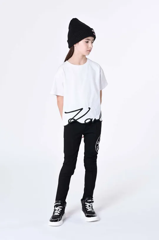 чорний Дитячі спортивні штани Karl Lagerfeld Дитячий
