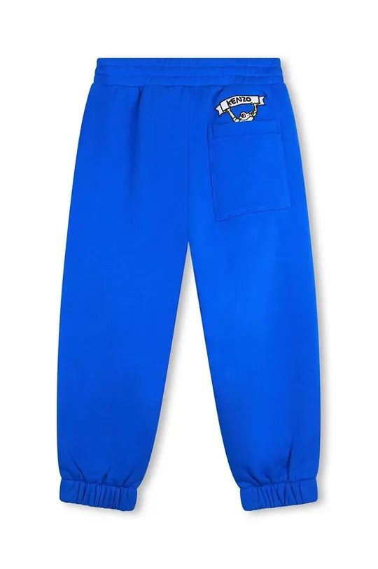 Kenzo Kids spodnie dresowe dziecięce niebieski