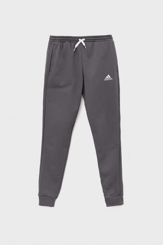 Detské tepláky adidas Performance ENT22 SW PNTY pletenina sivá H57519