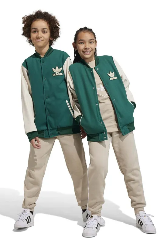 beżowy adidas Originals spodnie dresowe dziecięce Dziecięcy