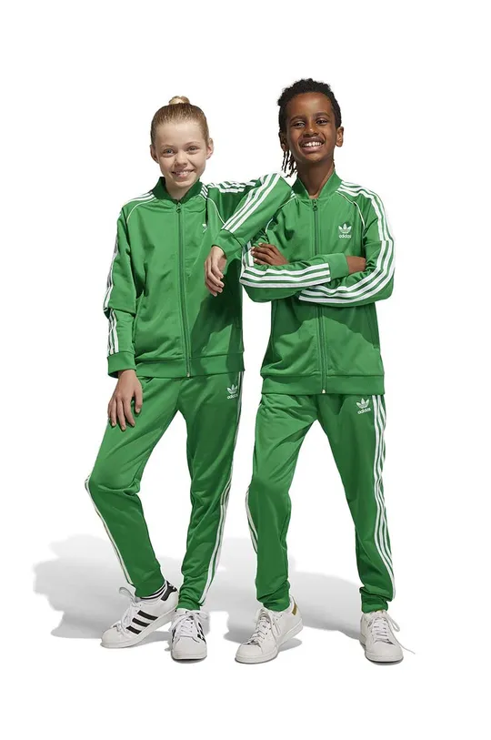 zielony adidas Originals spodnie dresowe dziecięce Dziecięcy