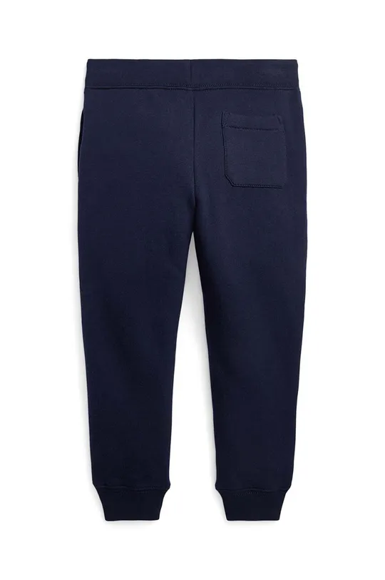 Παιδικό βαμβακερό παντελόνι Polo Ralph Lauren σκούρο μπλε