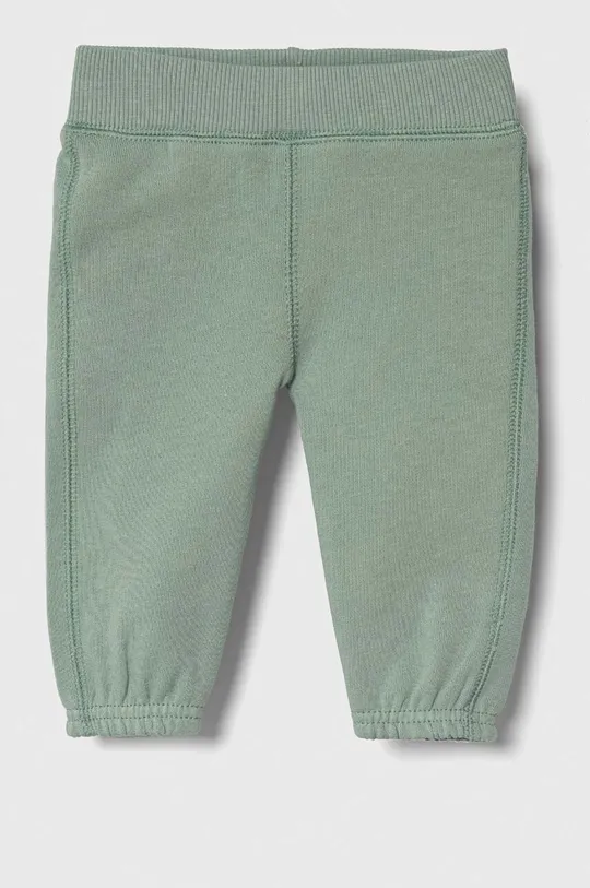 зелёный Хлопковые штаны для младенцев United Colors of Benetton Детский
