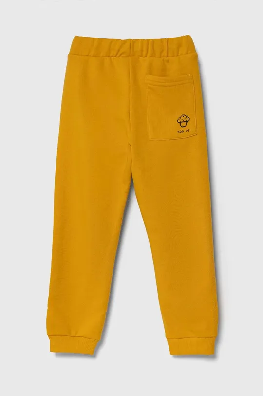 Дитячі спортивні штани United Colors of Benetton жовтий