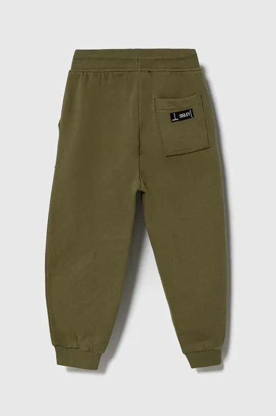 Sisley pantaloni tuta bambino/a verde