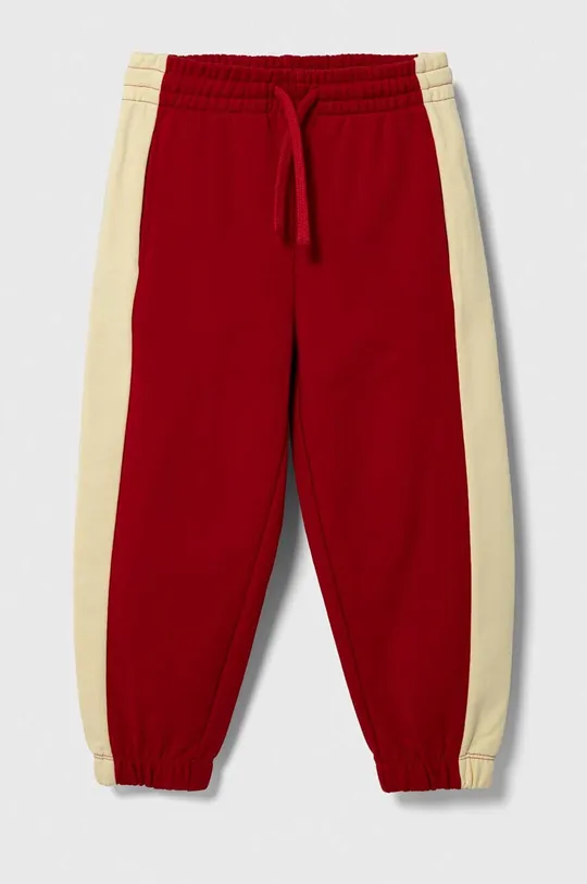rosso United Colors of Benetton pantaloni tuta in cotone bambino/a Bambini