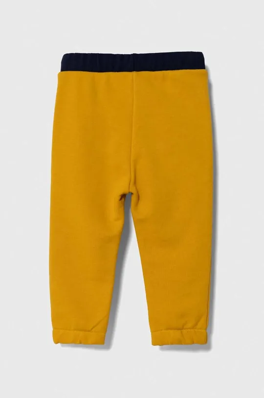 United Colors of Benetton spodnie dresowe dziecięce żółty