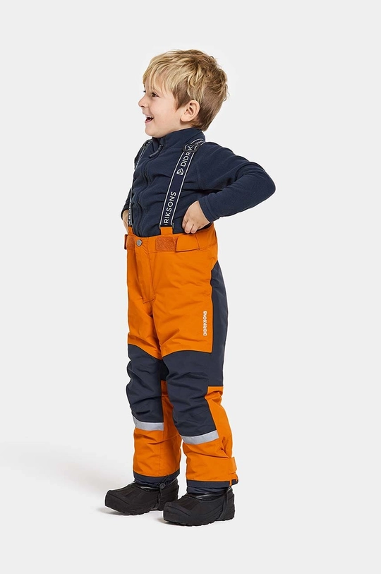 Detské lyžiarske nohavice Didriksons IDRE KIDS PANTS oranžová 504357