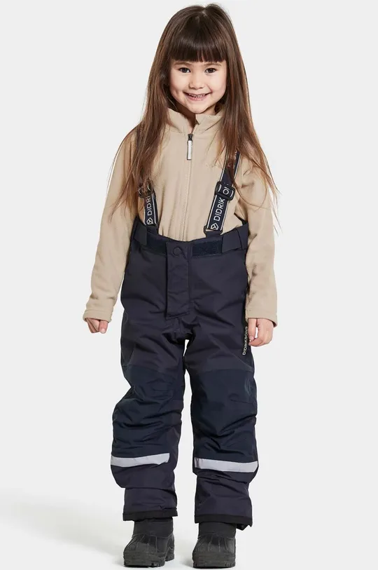 granatowy Didriksons spodnie narciarskie dziecięce IDRE KIDS PANTS Dziecięcy