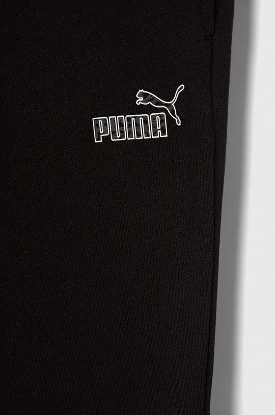 μαύρο Παιδικό φούτερ Puma ESS+ ANIMAL Sweatpants FL G