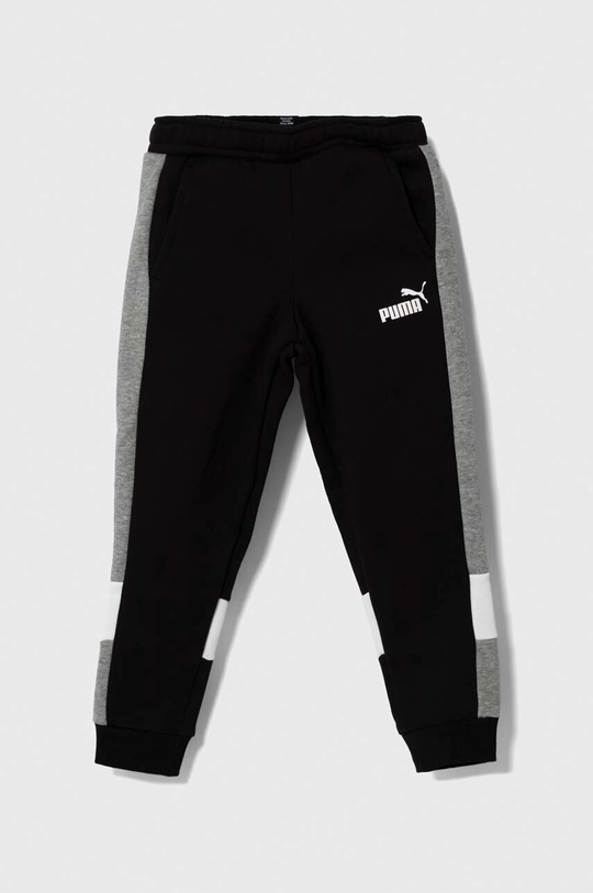 Παιδικό φούτερ Puma ESS Block Sweatpants FL B μαύρο