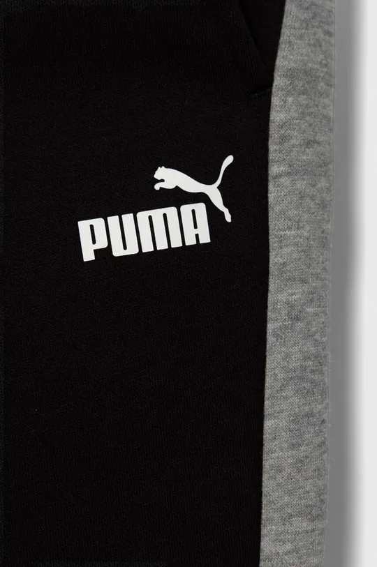 μαύρο Παιδικό φούτερ Puma ESS Block Sweatpants FL B