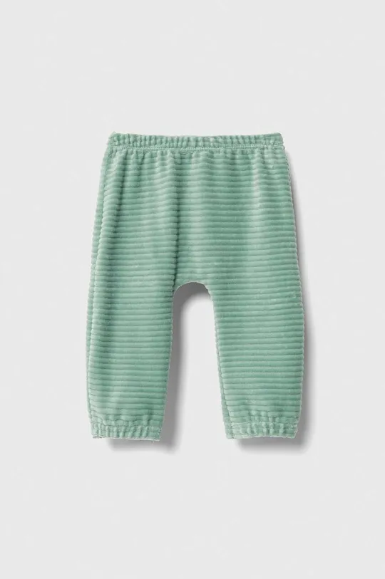 United Colors of Benetton spodnie dresowe niemowlęce zielony