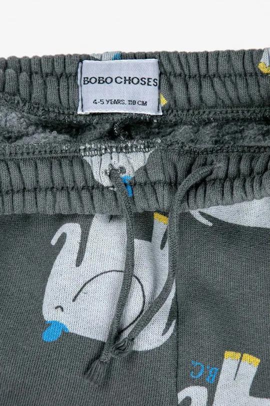 grigio Bobo Choses pantaloni tuta in cotone bambino/a