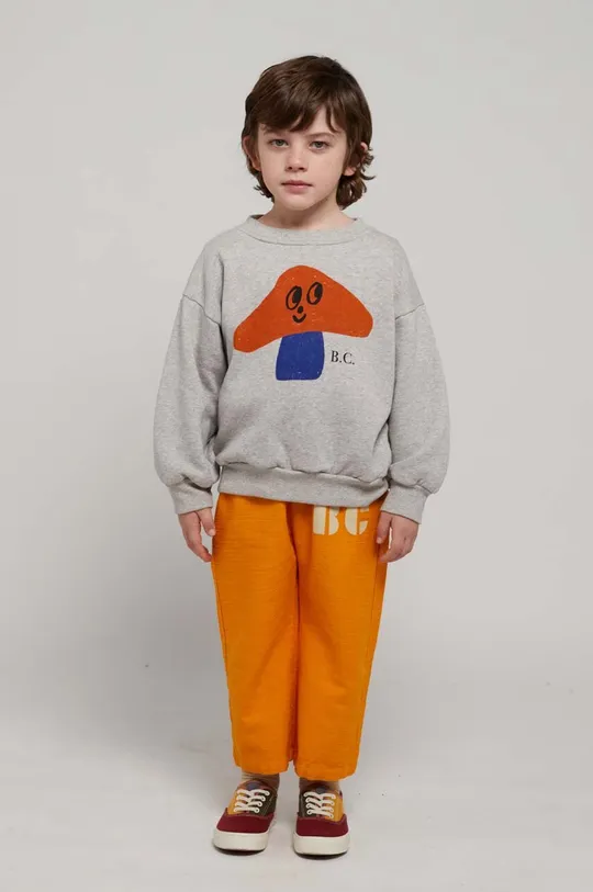 помаранчевий Дитячі бавовняні штани Bobo Choses Дитячий