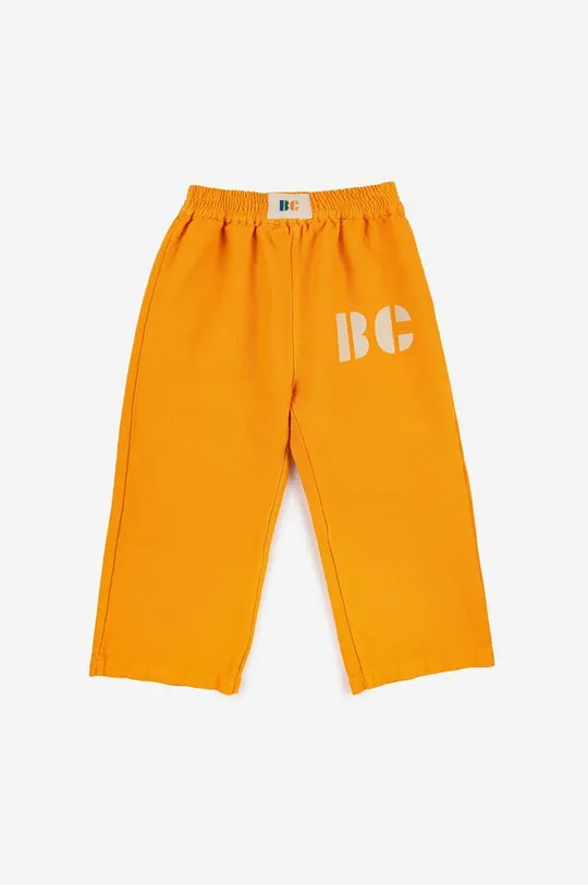 Bobo Choses pantaloni tuta in cotone bambino/a arancione