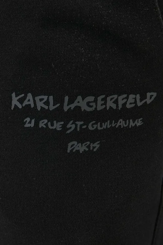 μαύρο Παντελόνι φόρμας Karl Lagerfeld