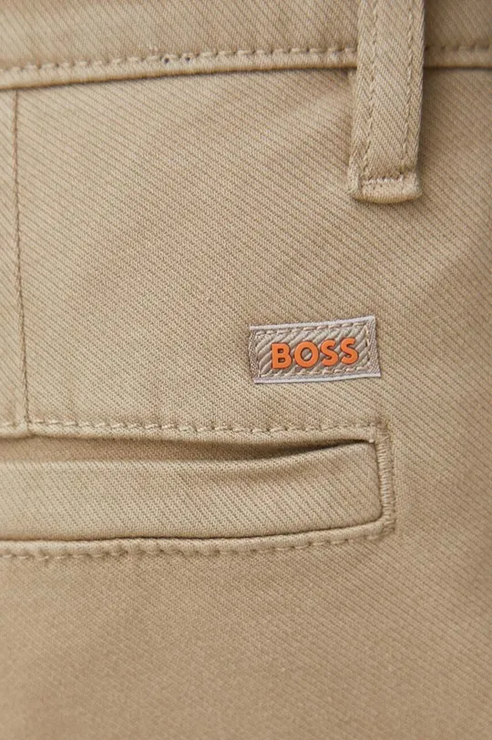 beżowy Boss Orange spodnie BOSS ORANGE
