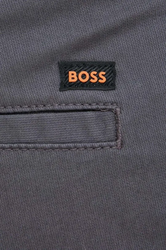 szürke Boss Orange nadrág BOSS ORANGE