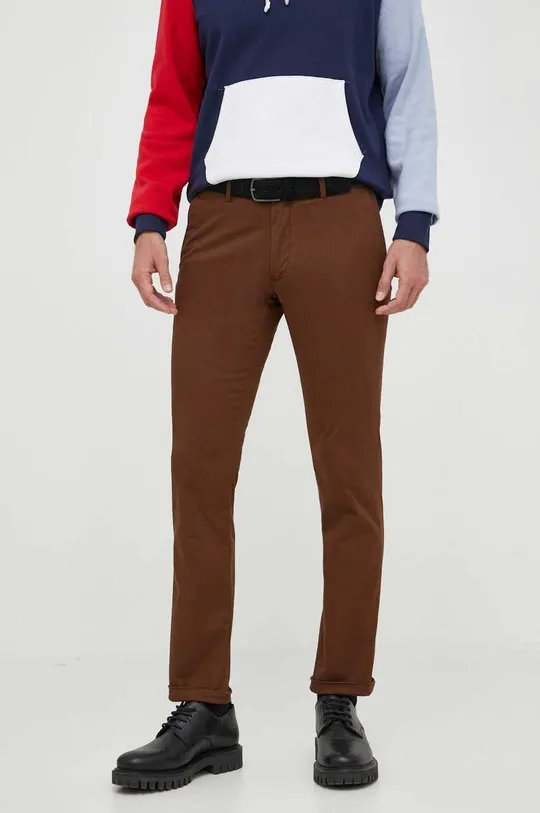 brązowy Polo Ralph Lauren spodnie Męski