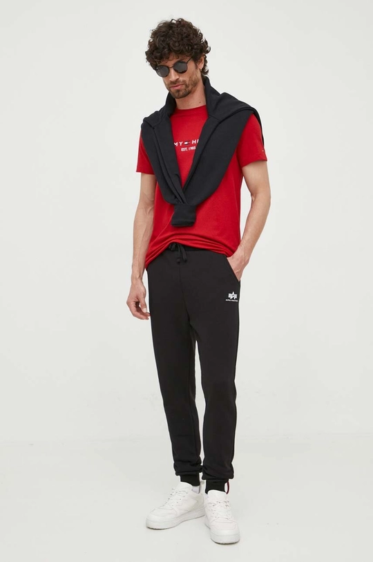 Alpha Industries pantaloni de trening negru