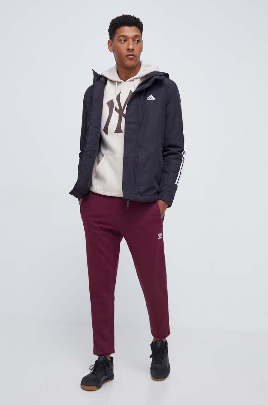 Спортивные штаны adidas Originals цвет бордовый однотонные | ANSWEAR.ua