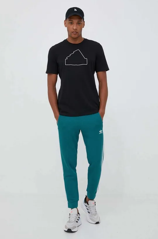 бирюзовый Спортивные штаны adidas Originals IM2110-ARCFUS