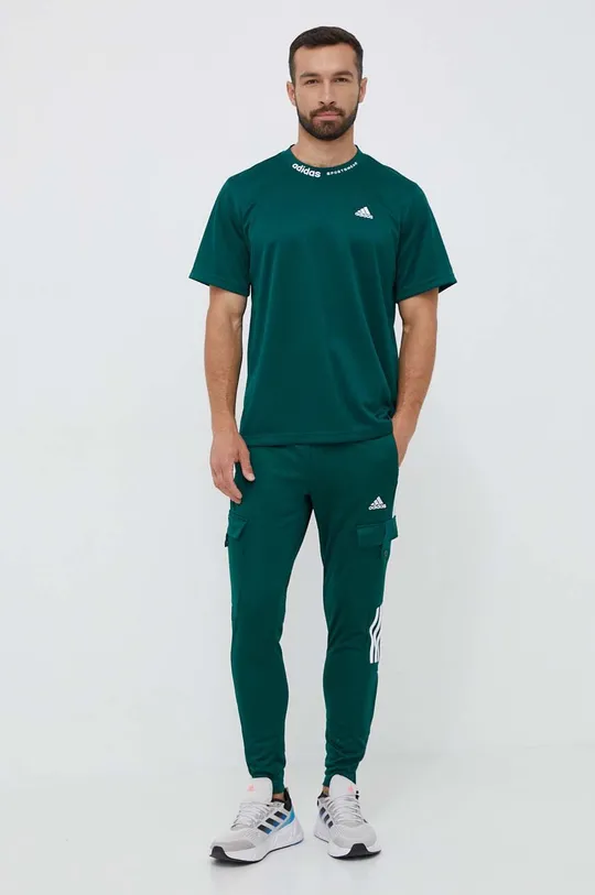 Спортивные штаны adidas зелёный