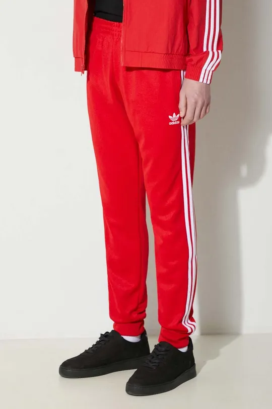 červená Tepláky adidas Originals Adicolor Classics SST Track Pants Pánsky