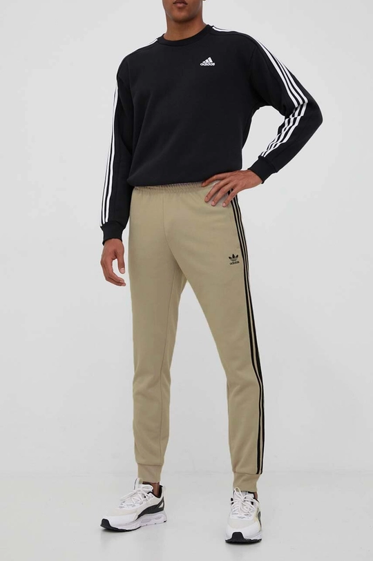 beige adidas Originals joggers Uomo