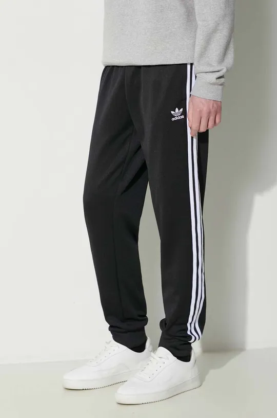 čierna Tepláky adidas Originals  Adicolor Classics SST Track Pants Pánsky