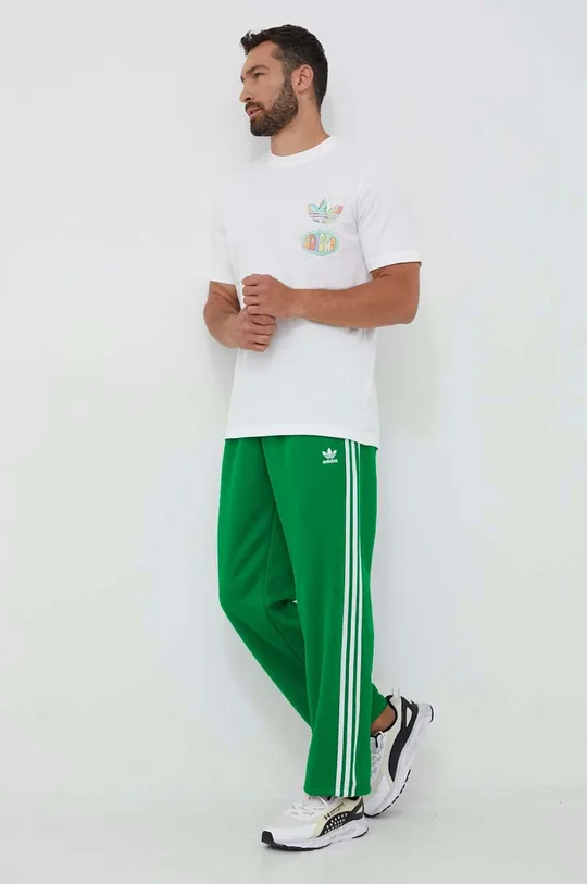 Παντελόνι φόρμας adidas Originals Adicolor πράσινο