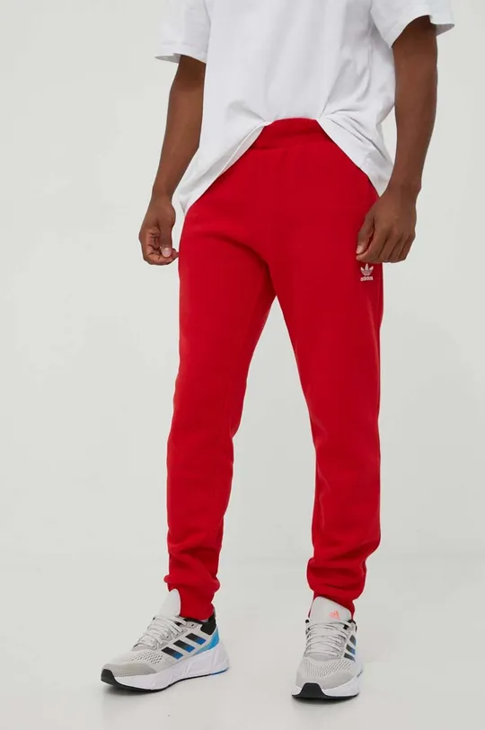 Παντελόνι φόρμας adidas Originals κόκκινο