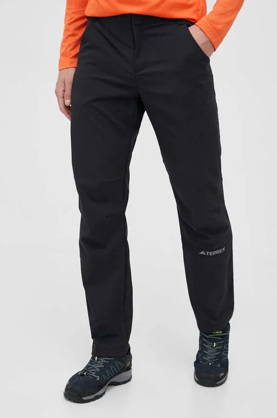 czarny adidas TERREX spodnie outdoorowe Multi Męski