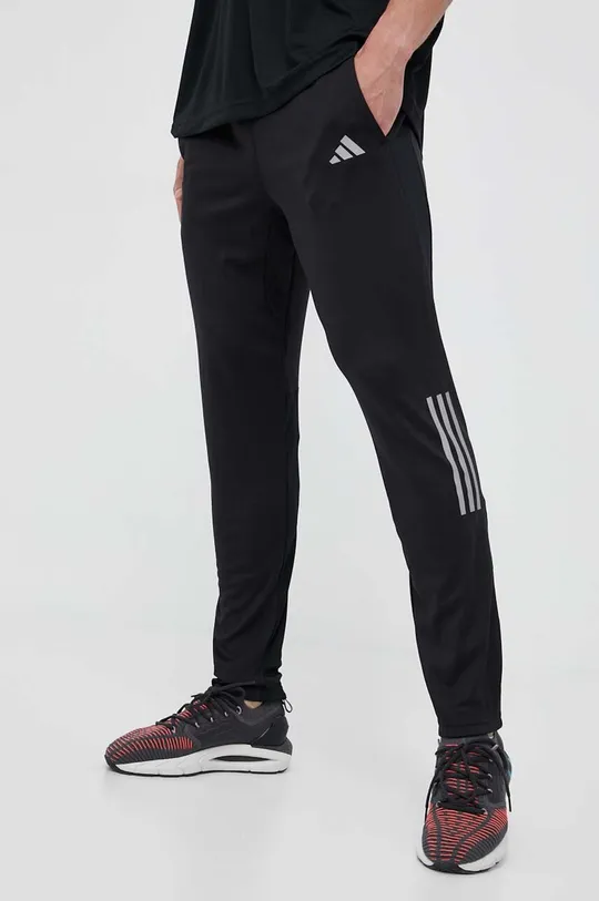 μαύρο Παντελόνι για τζόκινγκ adidas Performance Own the Run  Own the Run Ανδρικά