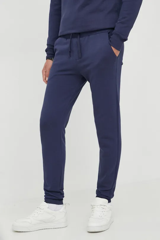 blu navy North Sails pantaloni da jogging in cotone Uomo