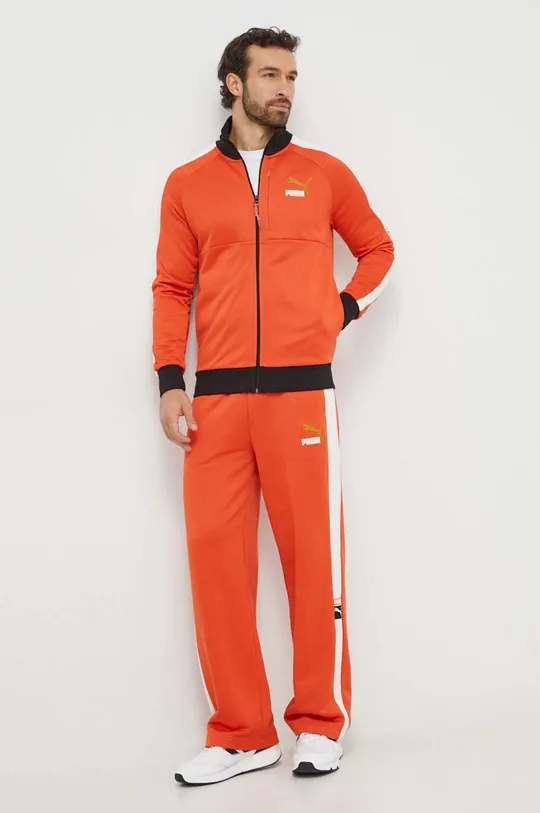 Спортивные штаны Puma оранжевый