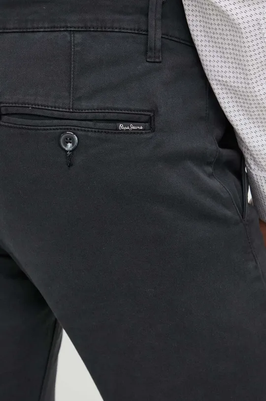 μαύρο Παντελόνι Pepe Jeans Charly