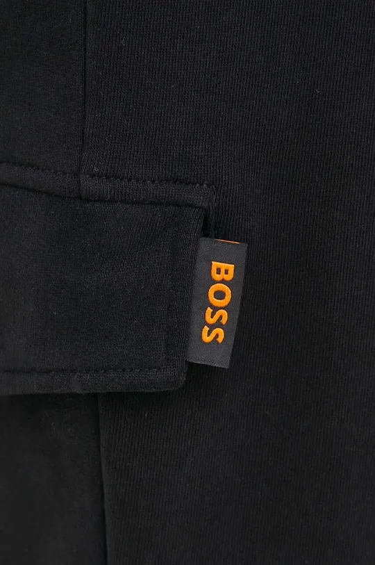 μαύρο Παντελόνι φόρμας Boss Orange BOSS ORANGE