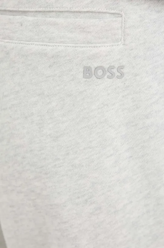 сірий Бавовняні спортивні штани Boss Orange BOSS ORANGE