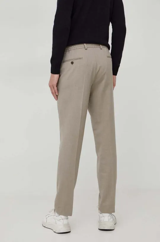 Шерстяные брюки Michael Kors Основной материал: 60% Шерсть, 38% Полиэстер, 2% Эластан Подкладка кармана: 100% Хлопок